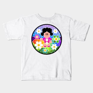 Mosaic Lily Kids T-Shirt